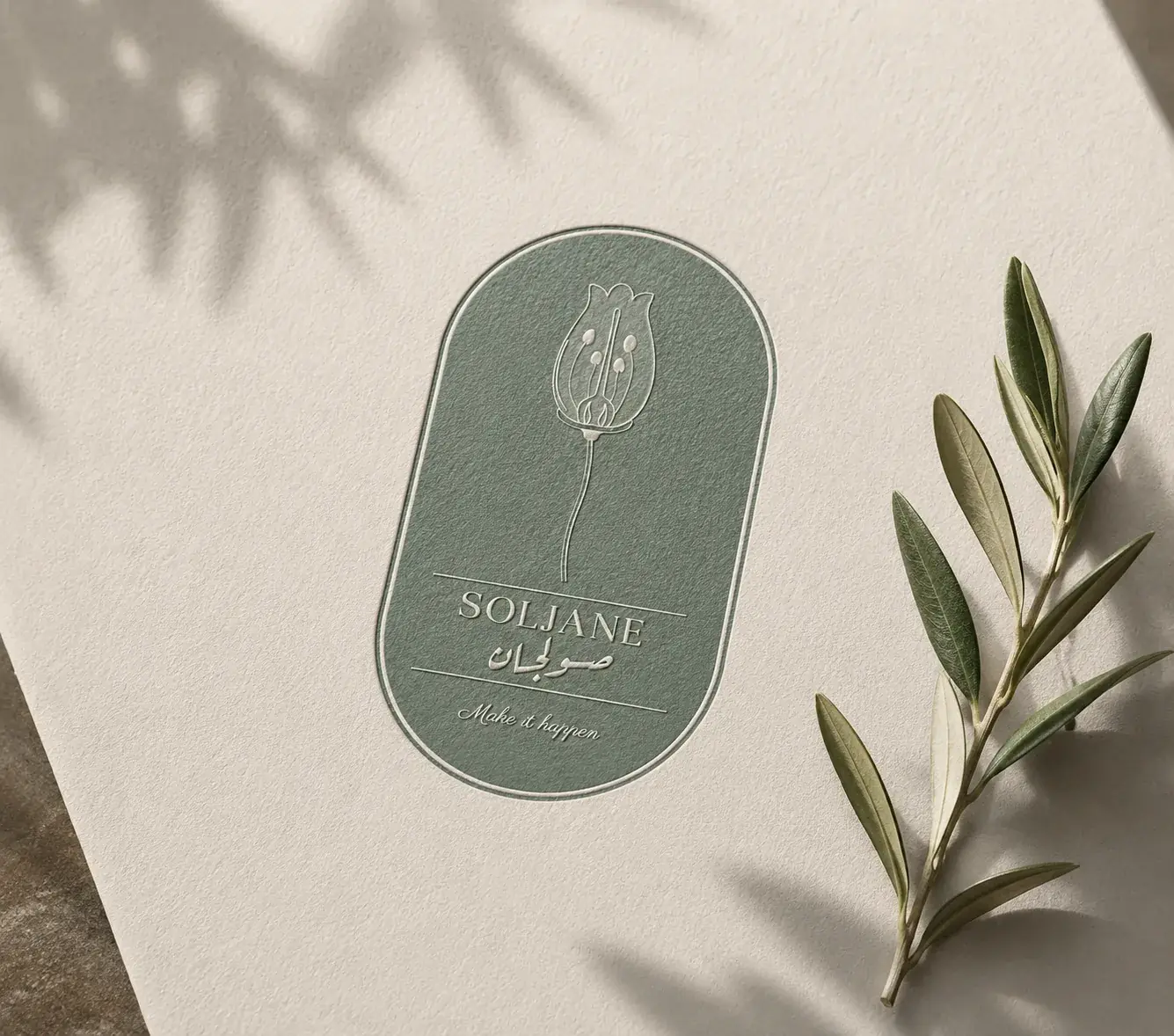 Soljan brand guidelines identity mockup by Khalil Grouz