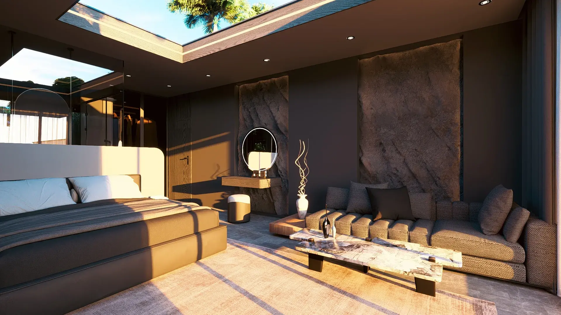 Room 5 Andalusian Garden Suite view 2 by Khalil Grouz