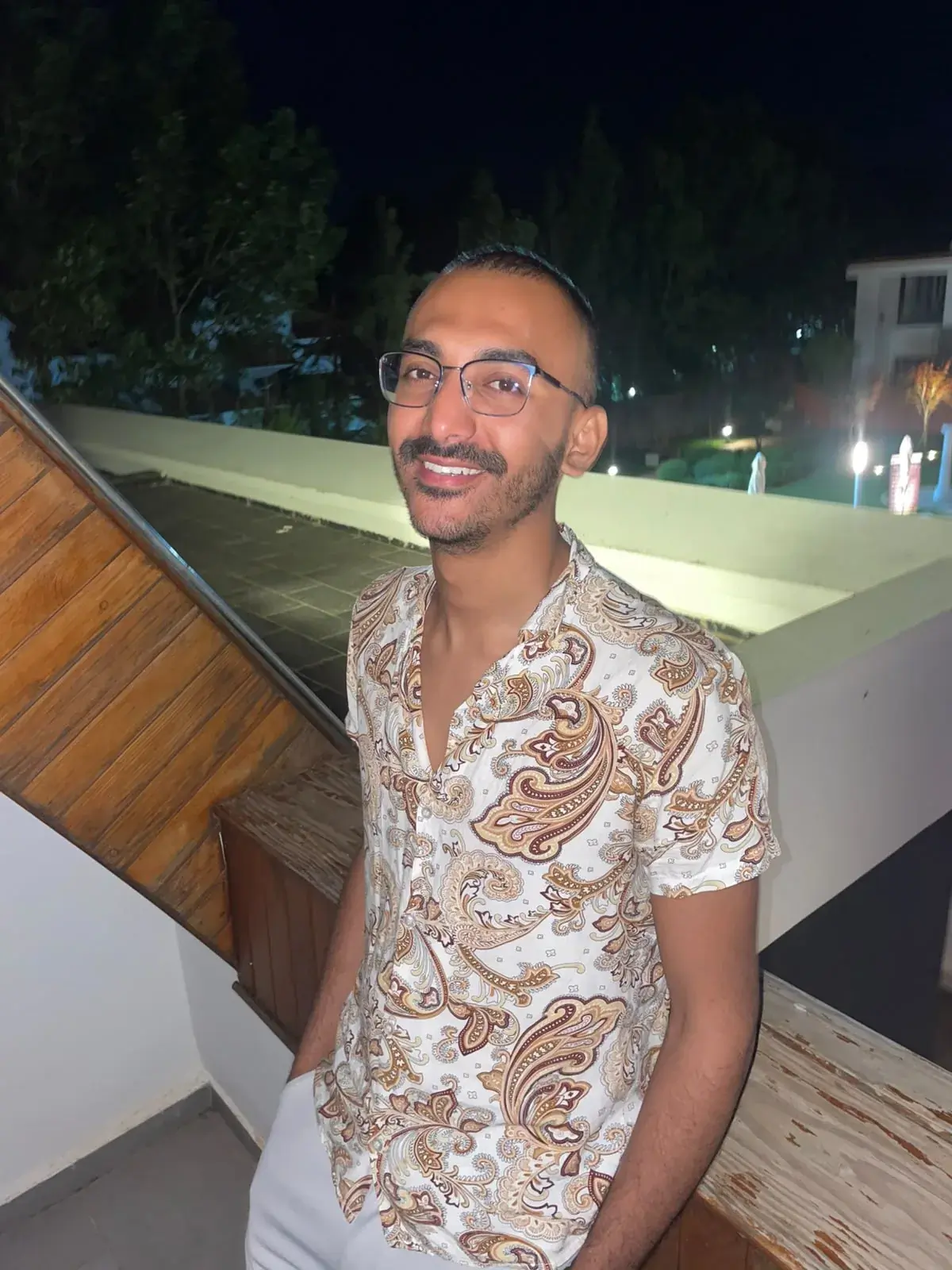 Portrait photo of multidisciplinary designer and developer Khalil Grouz